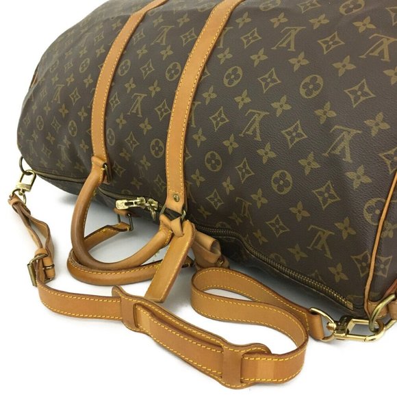 Pre-Loved Keepall 55 Bandouliere in Amazing Condition - Louis Vuitton - Picture 3 of 10